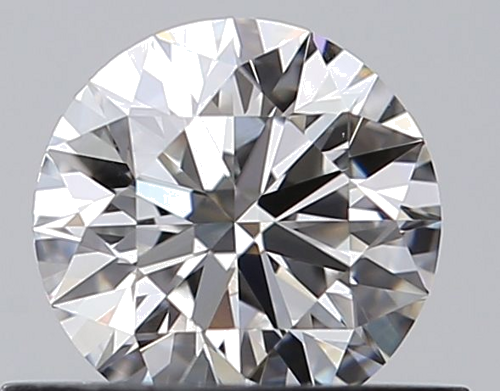 0.53 carat F-VVS1 Excellent cut Natūralus Round Deimantas (1)