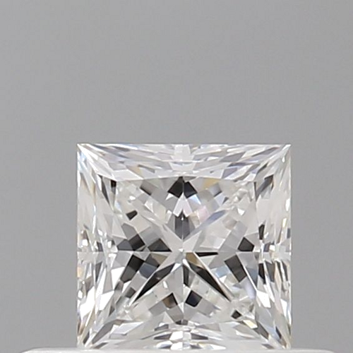 0.4 carat E-VVS1 Natūralus Princess Deimantas (1)