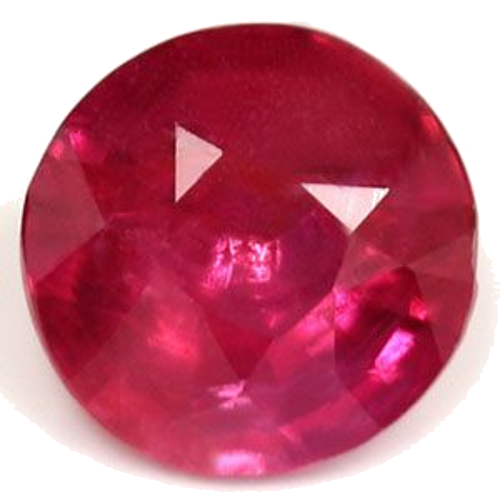 0.55 carat RED Round Rubinas (1)