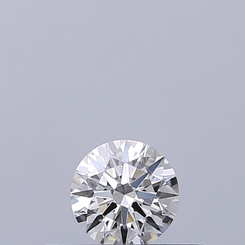 0.21 carat F-IF Excellent cut Natūralus Round Deimantas (1)