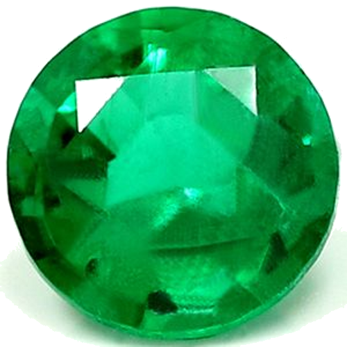 0.47 carat GREEN Round Smaragdas (1)