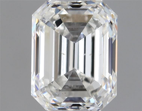 0.6 carat F-SI1 Natūralus Emerald Deimantas (1)