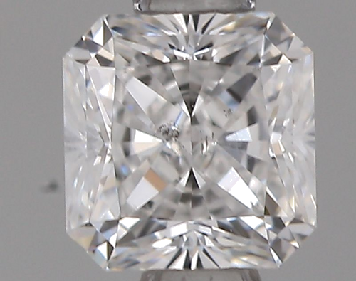 0.5 carat E-SI2 Natūralus Radiant Deimantas (1)