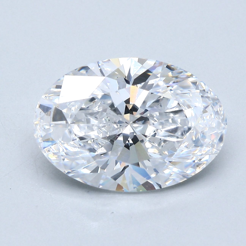 5.51 carat D-VS2 Natūralus Oval Deimantas (1)