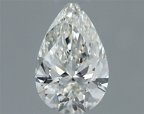 0.33 carat H-SI1 Natūralus Pear Deimantas (1)