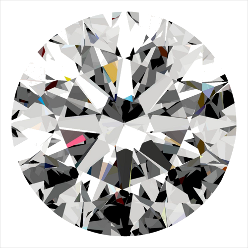 0.32 carat F-VS1 Excellent cut Natūralus Round Deimantas (1)