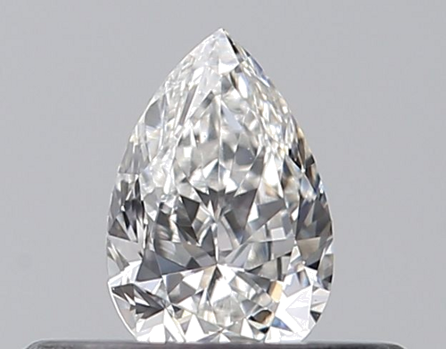 0.23 carat F-VS1 Natūralus Pear Deimantas (1)