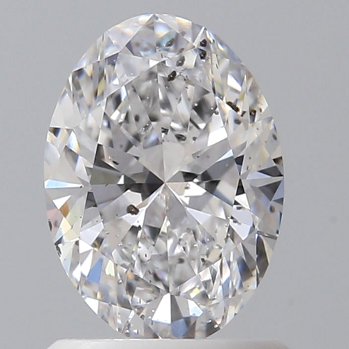 1.01 carat D-SI2 Natūralus Oval Deimantas (1)