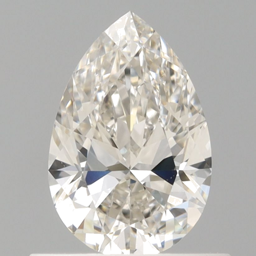 0.62 carat I-VVS2 Natūralus Pear Deimantas (1)