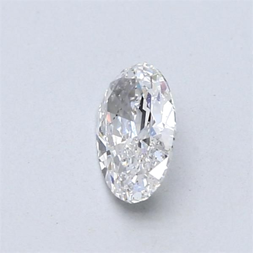 0.45 carat D-SI1 Natūralus Oval Deimantas (1)
