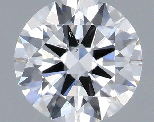 0.5 carat F-SI1 Excellent cut Natūralus Round Deimantas (1)