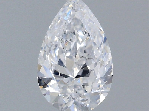 0.5 carat D-SI2 Natūralus Pear Deimantas (1)