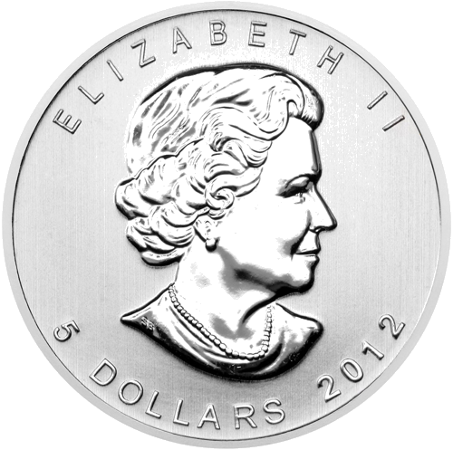 1 oz Alnis 2012 Kanāda sudraba monēta (2)
