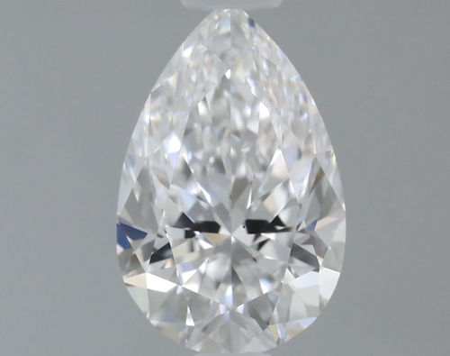 0.52 carat E-VS2 Natūralus Pear Deimantas (1)
