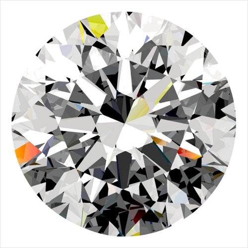 0.3 carat I-VS1 Excellent cut Natūralus Round Deimantas (1)