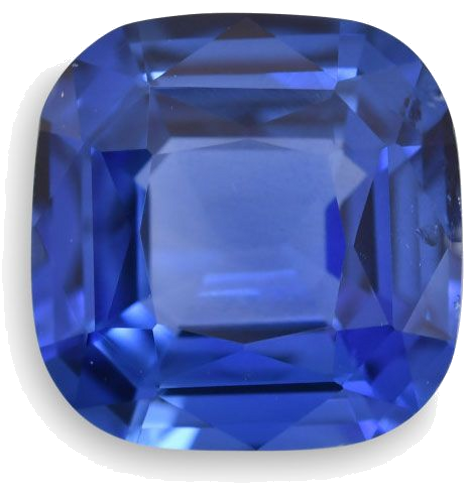 3.54 carat BLUE Cushion Safyras (1)
