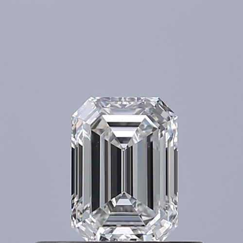 0.41 carat F-VVS2 Natūralus Emerald Deimantas (1)