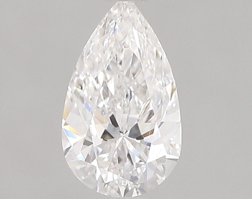 0.7 carat D-VS1 Natūralus Pear Deimantas (1)