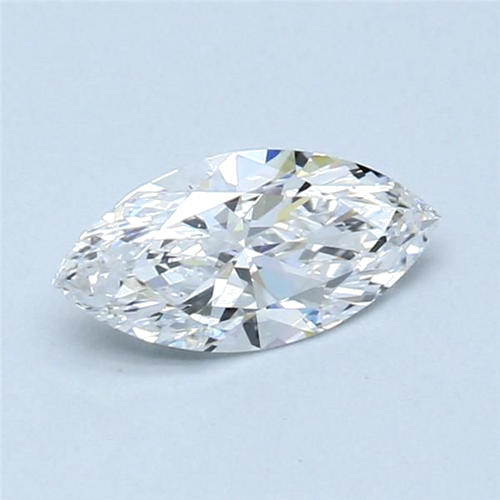 0.7 carat D-VS1 Natūralus Marquise Deimantas (1)