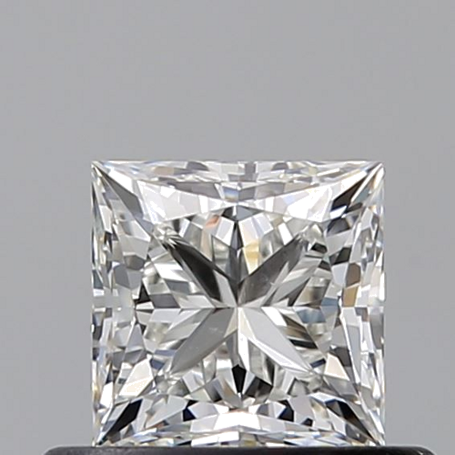 0.55 carat H-SI1 Natūralus Princess Deimantas (1)