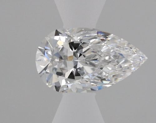 0.42 carat D-VVS1 Natūralus Pear Deimantas (1)