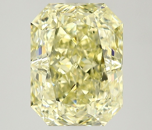2.53 carat Fancy Light Yellow-VVS1 Natūralus Radiant Deimantas (1)