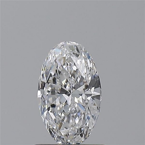 0.7 carat D-SI1 Natūralus Oval Deimantas (1)