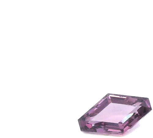 1.0 carat PURPLE STEP cut Hexagonal Spinel (1)