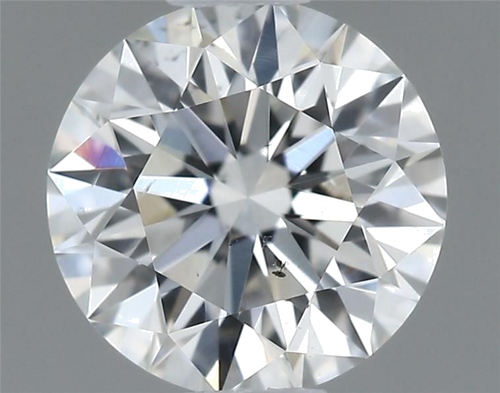 0.44 carat G-SI1 Excellent cut Natūralus Round Deimantas (1)