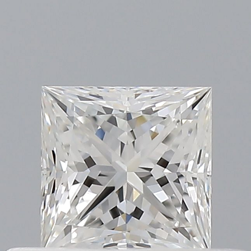 0.42 carat F-VVS1 Natūralus Princess Deimantas (1)