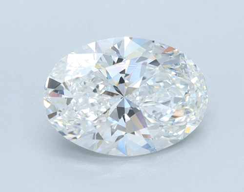 1.5 carat F-VS2 Natūralus Oval Deimantas (1)