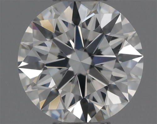 0.37 carat H-VVS2 Excellent cut Natūralus Round Deimantas (1)