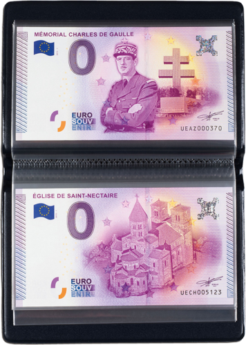 Kabatas albums suvenīru eiro banknotēm (2)