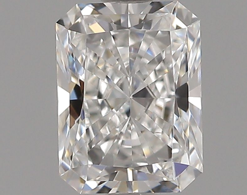 0.51 carat F-VVS2 Natūralus Radiant Deimantas (1)