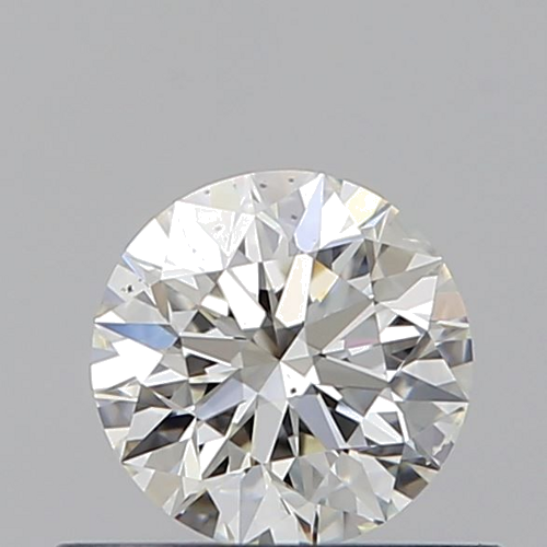 0.46 carat H-SI1 Excellent cut Natūralus Round Deimantas (1)