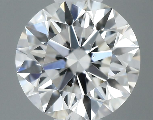 0.32 carat F-SI1 Excellent cut Natūralus Round Deimantas (1)