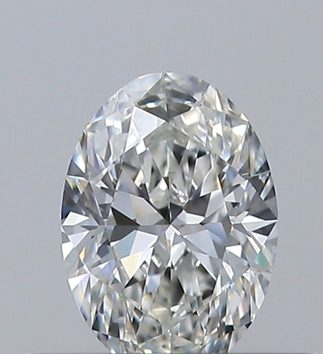 0.31 carat H-VVS2 Natūralus Oval Deimantas (1)