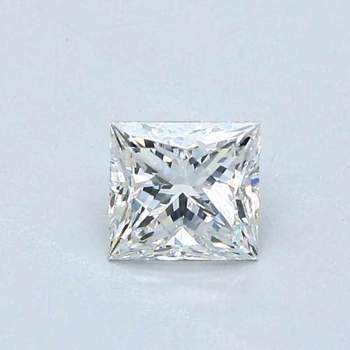 0.7 carat I-SI1 Natūralus Princess Deimantas (1)