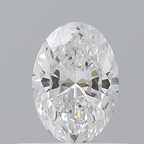 0.35 carat D-VVS1 Natūralus Oval Deimantas (1)