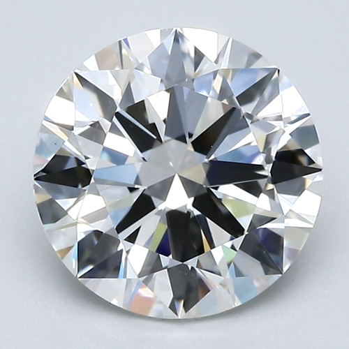 2.5 carat H-VS1 Excellent cut Natūralus Round Deimantas (1)