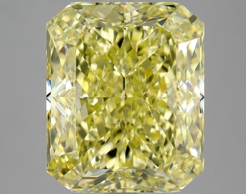 5.01 carat Fancy Intense Yellow-VVS1 Natūralus Radiant Deimantas (1)