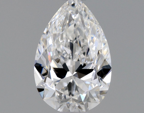 0.5 carat E-VVS1 Natūralus Pear Deimantas (1)