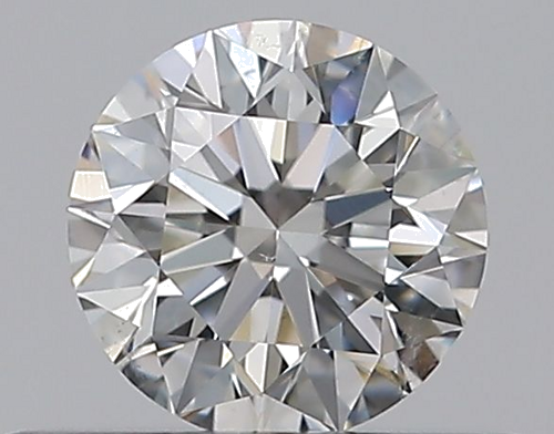 0.38 carat G-SI2 Excellent cut Natūralus Round Deimantas (1)