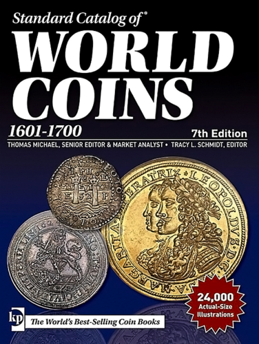 Standartinis Krause pasaulio monetų katalogas World Coins 1601-1700 (2)