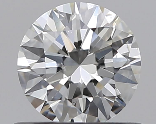 0.5 carat H-SI2 Excellent cut Natūralus Round Deimantas (1)