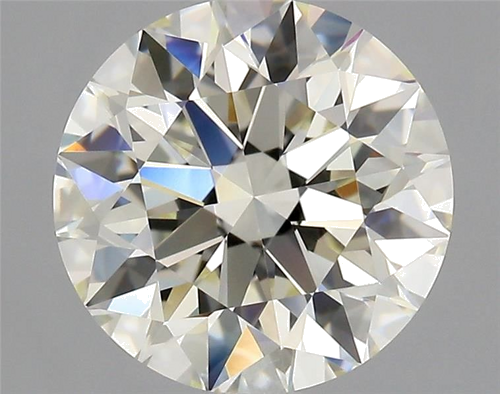 2.07 carat K-IF Excellent cut Natūralus Round Deimantas (1)