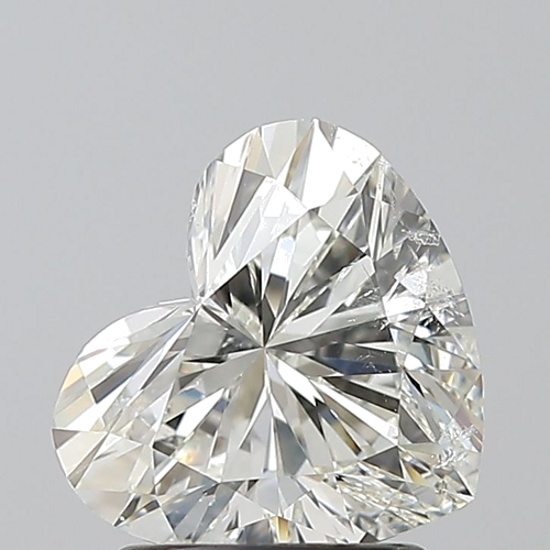 1.7 carat J-SI2 Natūralus Heart Deimantas (1)