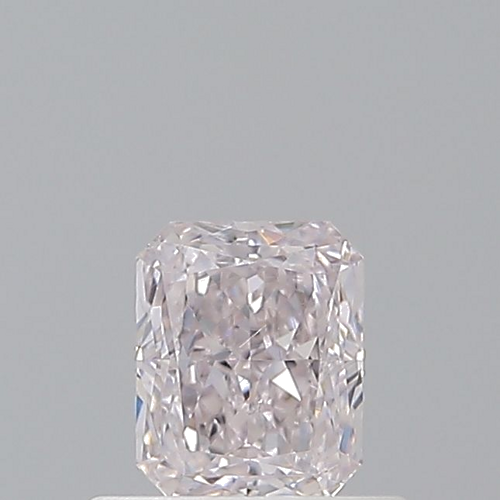 0.5 carat Very Light Pink-SI1 Natūralus Radiant Deimantas (1)