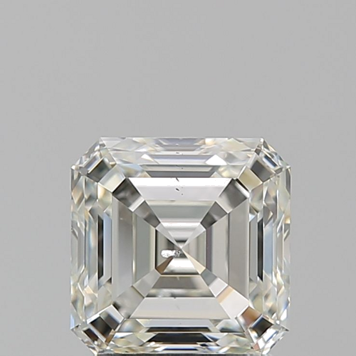 2.03 carat K-SI2 Natūralus Asscher Deimantas (1)
