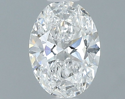 0.56 carat D-SI1 Natūralus Oval Deimantas (1)